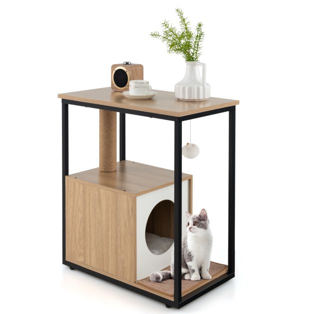 PANIER CHAT MEUBLE DECORATIF