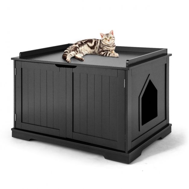 MEUBLES LITIÈRES CHAT <br> "L'armoire amovible"