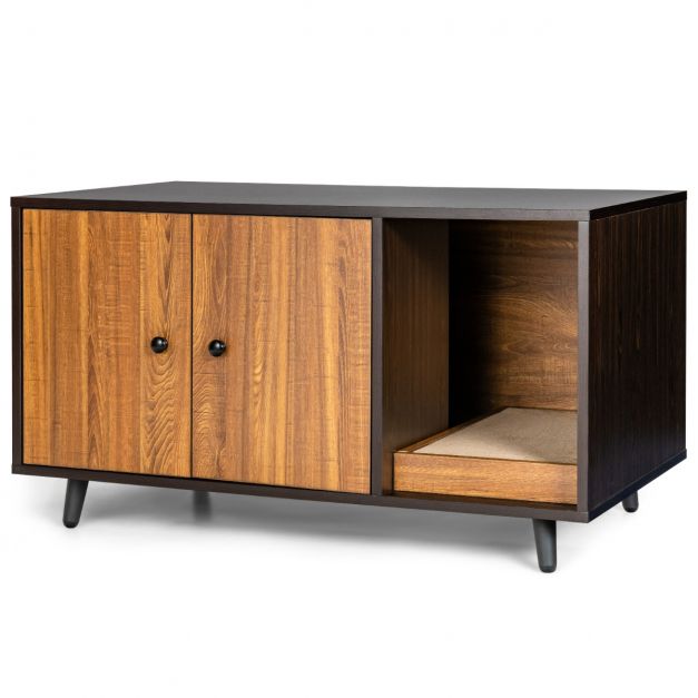 MEUBLE LITIÈRE MINIMALISTE