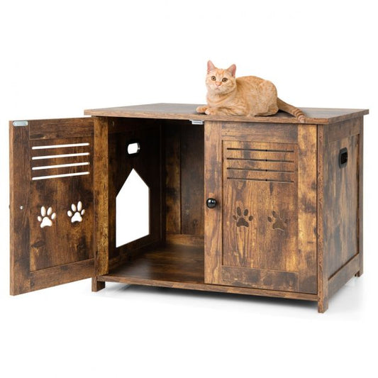 MEUBLES LITIÈRES CHAT <br> "La commode"