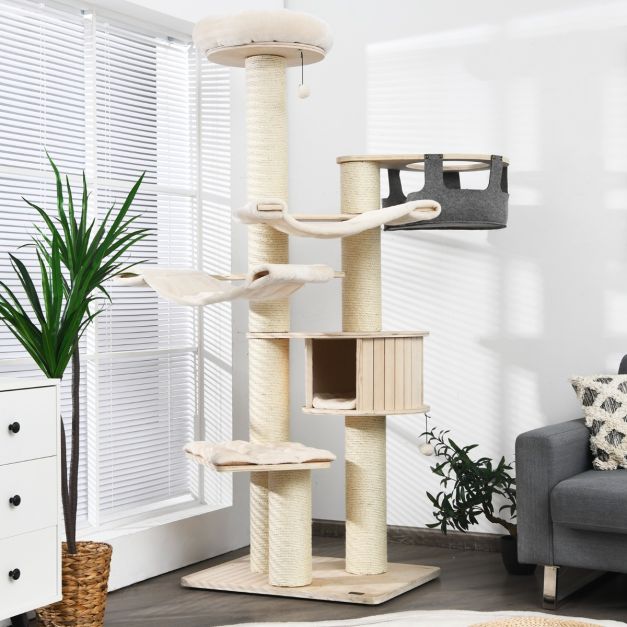 ARBRE À CHAT MAINE COON <br> "Le mastock"