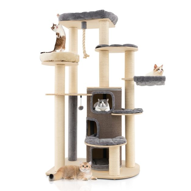 ARBRE À CHAT MAINE COON <br> "Le Titan"
