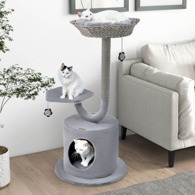 ARBRE A CHAT DESIGN EN FORME DE PARAPLUIE