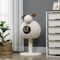 ARBRE À CHAT DESIGN <br> "La tête de mouton"
