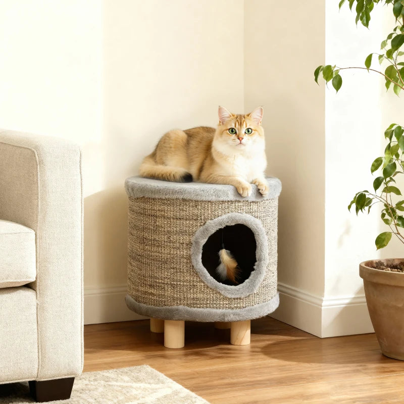 PANIER CHAT REPOSE PIED